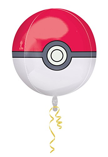 Child Pokemon PokeBall Orbz Foil Balloon G40