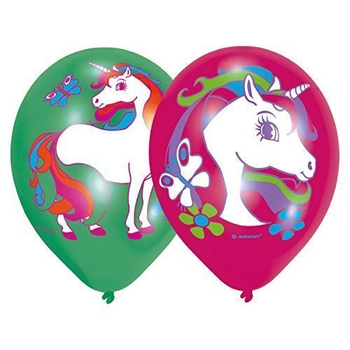 Unicorn Colour Latex Luftballons, 27 cm